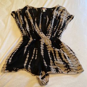 Tie dye romper